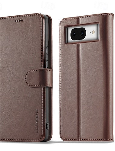  هاتف غطاء من أجل غوغل بكسل 9 برو بيكسل 9 برو اكس ال Pixel 8 Pro Pixel 8 بكسل 9 Pixel 7 Pixel 7 Pro Pixel 6 Pixel 6 Pro غطاء الوجه مع حامل مغناطيس فتحة لبطاقة مكتب  /  الأعمال TPU جلد PU