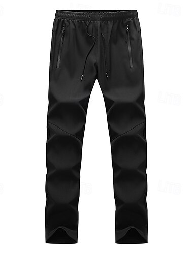  Men's Cargo Pants Hiking Pants Trousers Tactical Pants Military Winter Outdoor Regular Fit Fleece Lining Waterproof Breathable Quick Dry Pants / Trousers Elastic Waist Dark Grey Black Hunting