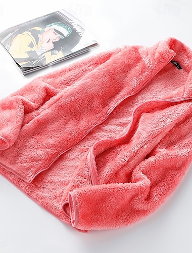  Damen Wanderjacke Winter Draussen warm Windundurchlässig Vliesjacken Windbreaker-Jacke Reisen Hellrosa Schwarz Weiß Rosa Hellgrau