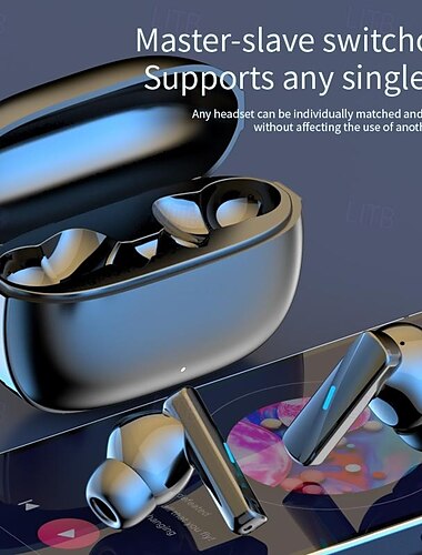  Écouteurs véritablement sans fil mate50 TWS en in-ear Bluetooth 5.3 stéréo longue durée de vie de la batterie pour Apple Samsung Huawei Xiaomi MI téléphone mobile