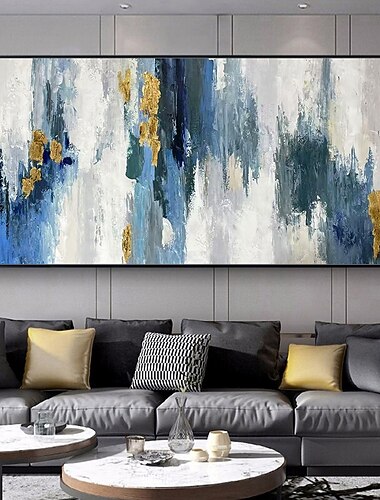  لوحات زيتية مصنوعة يدويًا على قماش من مينتورا لتزيين الحائط صورة تجريدية حديثة للديكور المنزلي بدون إطار غير ممدودة