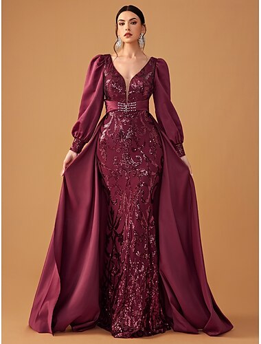  Vestido de tres piezas para madre de la novia, elegante, sencillo, escote en V, largo hasta la rodilla, satén, encaje, manga corta, manga 3/4 con encaje, 2025