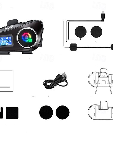  casque casque interphone casque parler casque moto casque interphone haut-parleur support partage de musique radio fm