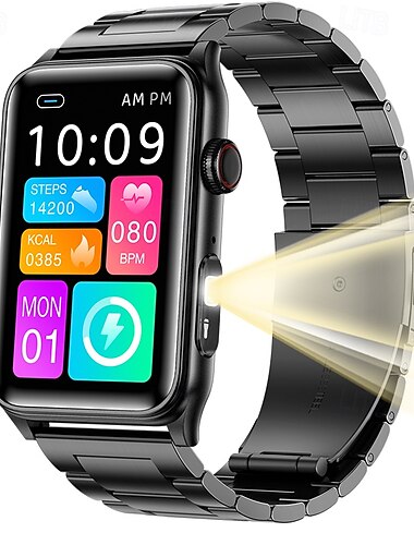  iMosi G50 Умные часы 1.57 дюймовый Смарт Часы Bluetooth Контроль температуры Педометр Напоминание о звонке Совместим с Android iOS Женский Мужчины Хендс-фри звонки Водонепроницаемый Медиа контроль IP