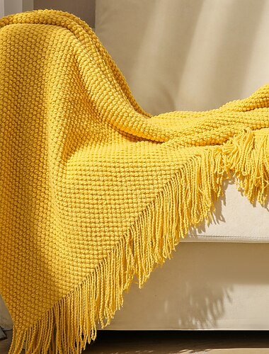  våffelfilt mjuk och strukturerad design för ultimat komfort lätt och ventilerande perfekt för användning under hela säsongen ger en minimalistisk och elegant touch till ditt hem, hållbart och lätt att