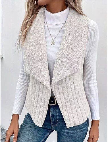  Γυναικεία Casual Jacket ΕΞΩΤΕΡΙΚΟΥ ΧΩΡΟΥ Κουρελού Συμπαγές Χρώμα Αντιανεμικό Μοντέρνα Κανονικό Εξωτερικά ενδύματα Αμάνικο Φθινόπωρο ανοιχτό ροζ γκρι Τ