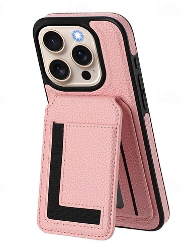  telefon Carcasă Pro iPhone 17 Pro Max 17 Air 16 15 14 Pro Max Plus 13 12 11 Pro Max Zadní kryt se stojánkem Magnetické Podpora bezdrátového nabíjení Retro TPU PU kůže