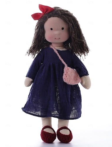  waldorfdoll coton waldorf poupée poupée artiste fait à la main festival pouce waldorf