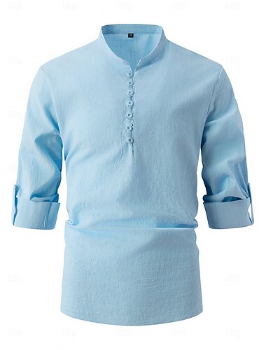  Retro Antiguo Medieval Renacimiento Camisas Pirata Vikingo Ranger Hombre Pirata Fantasía Víspera de Todos los Santos Carnaval Mardi Gras Fiesta LARP Adulto Camisas