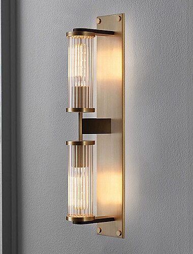  kristallen lampenkap wandlampen moderne dubbele led metalen wandlamp badkamerspiegel frontverlichting wandlamp voor woonkamer gang hotel en restaurant decoratie lampen 110-240v