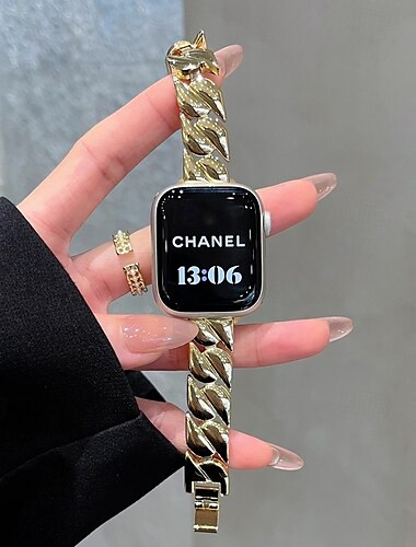  Solo Loop Compatibel met: Apple Watch-horlogebandje 38mm 40mm 41mm 42mm 44mm 45mm 49mm Dames Legering Vervangende horlogeband voor iwatch Ultra 2 Series 9 8 7 SE 6 5 4 3 2 1