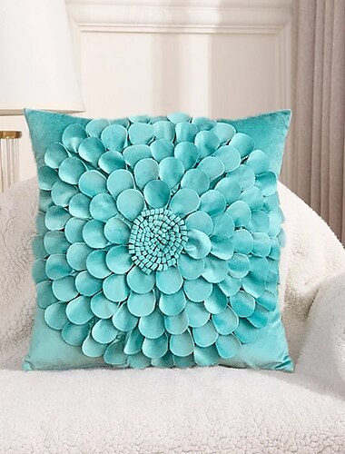  decoratieve sierkussens coolste kussens sierkussenhoes fluwelen bloemen boerderij vierkante kwaliteit kussensloop voor slaapkamer woonkamer kussenhoes