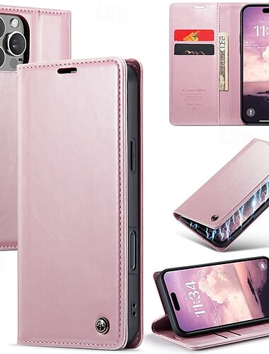  Phone Case For iPhone 16 Pro Max Plus iPhone 15 Pro Max Plus iPhone 14 13 12 11 Pro Max Plus Flip Cover with Stand Holder Magnetic Card Slot Retro TPU PU Leather