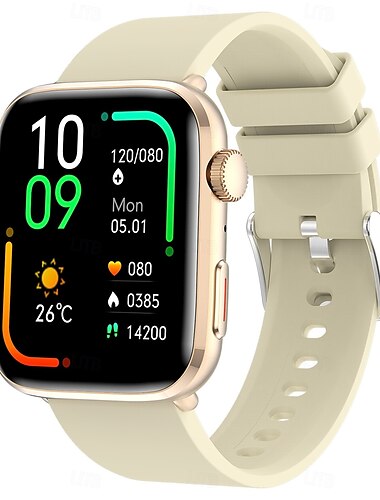  T92 Fashion Smart Watch Damen Gesundheit Blutzucker Körpertemperatur NFC Smartwatch Herzfrequenzmesser HD Bluetooth Anruf Smart Armband
