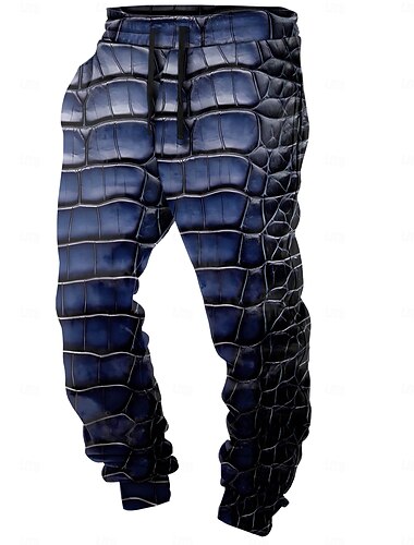  Herren 3D-Druck Kostüm Jogginghose Trainingshose Hose Hosen Mittlere Taillenlinie Elastischer Kordelzug in der Taille Aktiv Vintage Brautkleider schlicht Outdoor Cosplay Kostüme Strassenmode Mit