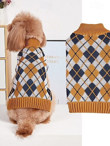  Hund Pullover Mode Winter Warm Mode Bequem Outdoor Alltagskleidung Innen Hundebekleidung for Klein Mittelgroß