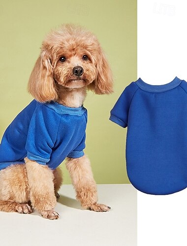  Cachorros Moletom Moda Inverno Quente Da Moda Confortável Ao ar livre Dia a Dia Interior Roupas para cães for Small Médio