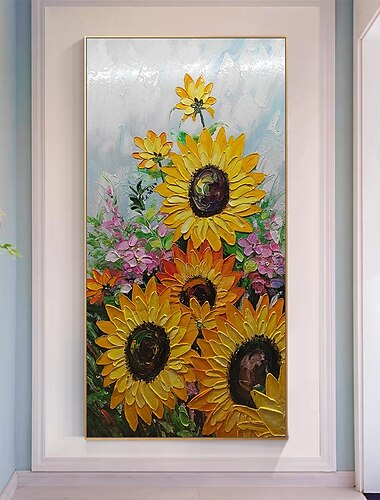  mintura handgemaakte abstracte boom olieverfschilderijen op canvas wanddecoratie moderne textuur bloemen foto voor huisdecoratie opgerold frameloos ongespannen schilderij