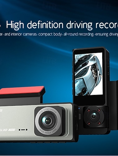  A7 1080p Nieuw ontwerp / Draadloos / met achteruitrijcamera Auto DVR 170 graden Wijde hoek 2 inch(es) IPS Dash Cam met WIFI / Nacht Zicht / Bewegingsdetectie 4 infrarood LED's Autorecorder