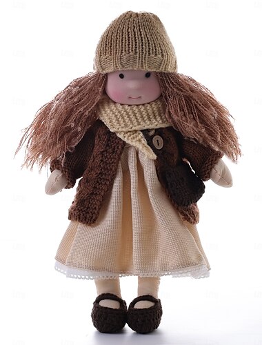  waldorfdoll coton poupée waldorf poupée artiste fait à la main festival pouce boîte cadeau d'Halloween