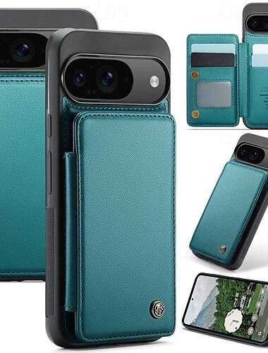  τηλέφωνο tok Για Google Pixel 9 Pro Pixel 9 Pro XL Pixel 8 Pro Pixel 8 Pixel 9 Πίσω Κάλυμμα με βάση στήριξης Υποδοχή κάρτας Ανθεκτική σε πτώσεις Ρετρό TPU PC