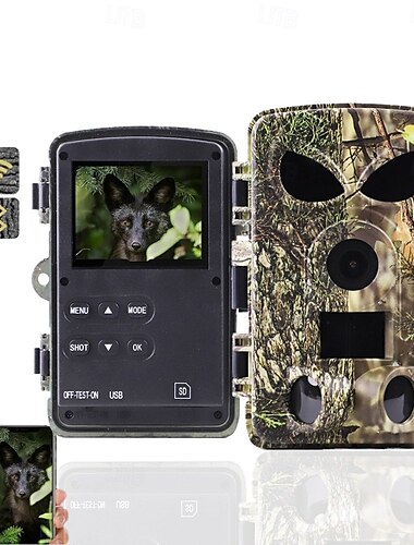  pr8000 Kamera Bewegung WiFi 60MP Jagdkamera mit SIM-Karte kabellose Wildkamera IP65 wasserdichte Nachtinfrarotkamera