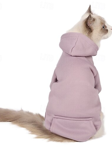  Hund Kapuzensweatshirt Mode Winter Warm Mode Bequem Outdoor Alltagskleidung Innen Hundebekleidung for Klein Mittelgroß