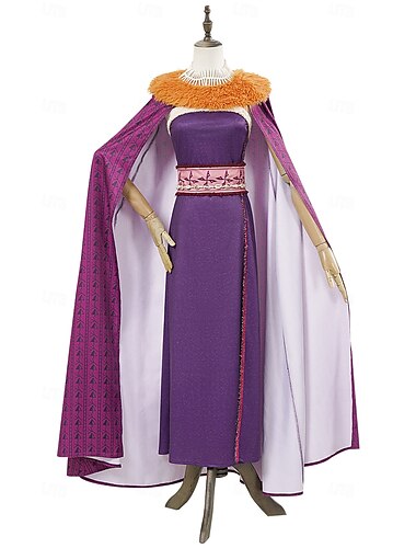  Moana Schurke Matangi Kleid Umhang Kostüm Karnevalskostüm Film- und TV-Themenkostüme Film Cosplay for Damen Erwachsene Halloween Karneval Leistung Party