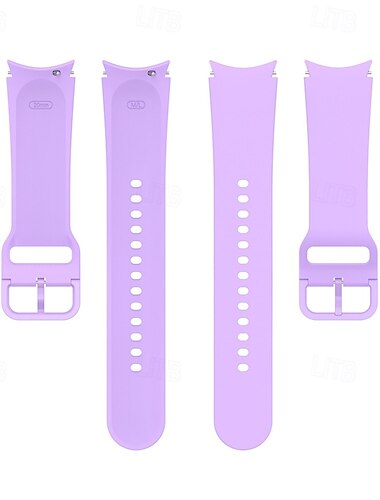  Uhrenarmband für Samsung Galaxy 3 41mm Silikon Ersatz Gurt Verstellbar Solo-Loop Armband