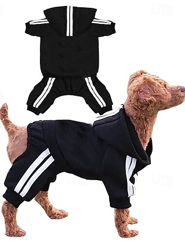  Perros Saco y Capucha Moda Invierno Templado Moda Cómodo Exterior Uso Diario Interior Ropa para perros for Small Medio