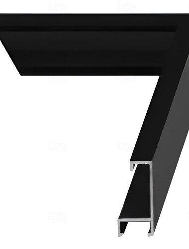  1 stück metallrahmen ölgemälde rahmen schwarz bild rahmen poster rahmen für wand diy diamant rahmen mit zubehör