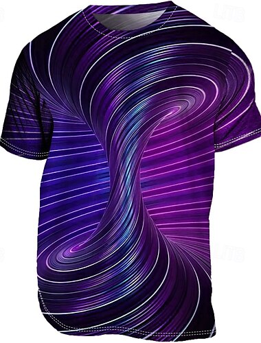  Férfi Póló Pólók Grafika 3D nyomtatás Terített nyak Ruházat 3D nyomtatás Szabadtéri Hétköznapi Napi Sport Rövid ujjú Nyomtatott Szüret Divat Dizájn