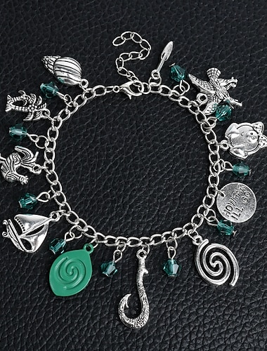  Moana Principessa Moana Accessori Braccialetto Gioielleria Cosplay Cosplay di film for Per donna Adulti Halloween Carnevale Festa / Sera