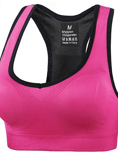  Damen Sport-BH Träger Bequem Freiheit Atmungsaktiv Sport Einfarbig Sport-BHs BH-Top Für Fitnesstraining Laufen Fitness Schlank Sportkleidung