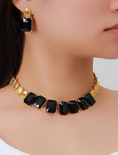  Brautschmuck-Sets 1 Aleación Ohrringe Halsketten Damen Elegant Stilvoll Niedlich Schick Schmuck-Set Für Party