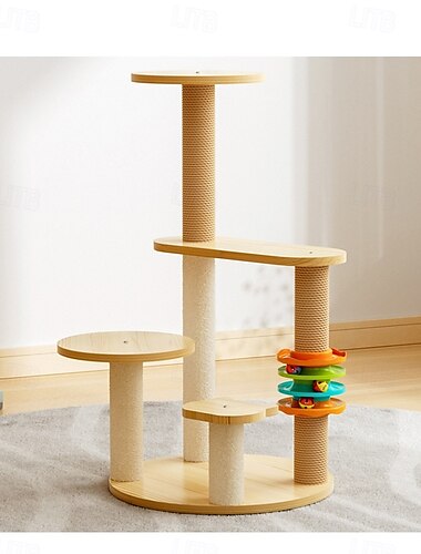  arbre à chat/maison et tours pour grand chat/arbre à chat grimpant avec condo pour chat/arbre à chat avec griffoir/grand arbre à chat à plusieurs niveaux