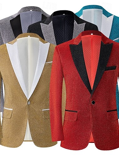  Retro / vintage Lata 80 Garnitury i Marynarki Męskie Strój karnawałowy Bal maskowy Spektakl Studniówka Parada równości Dla dorosłych Płaszcz Spodnie Na każdy sezon