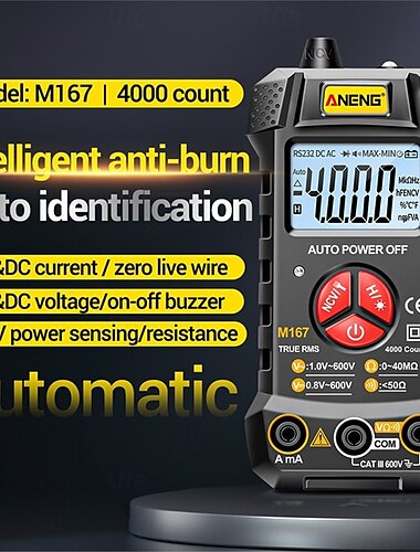  Digitalmultimeter, tragbares, intelligentes Digitaldisplay für die Inspektion von Hausinstallationen