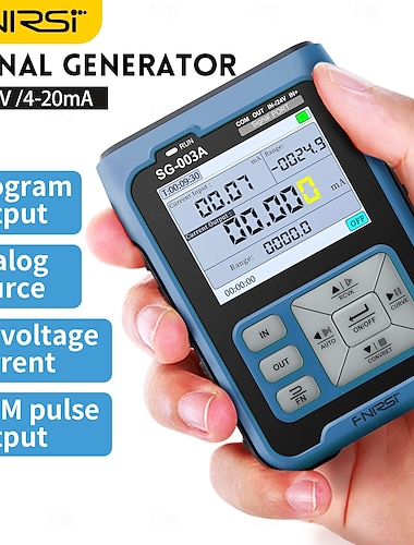  stroomsignaalgenerator multifunctionele digitale 0-10v instelbare stroomspanningssimulator 4-20ma signaalgenerator draagbaar