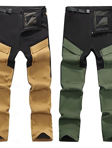  мужские штаны для скалолазания утолщенные спортивные штаны походы треккинг износостойкие узкие уличные брюки теплые брюки серые - производитель 4xl / eu размер 56