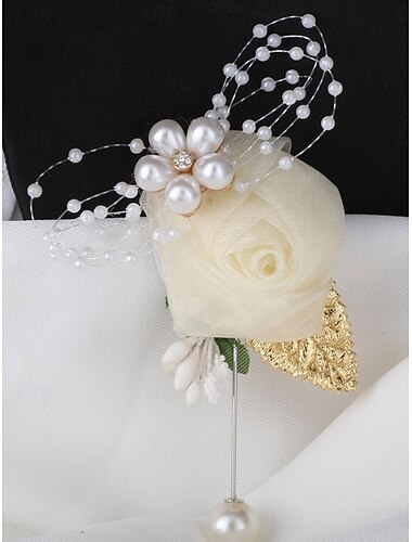  Hochzeit Handgelenk Blumen Armbandblume Hochzeit / Hochzeitsfeier Stoffe Blumen Stil