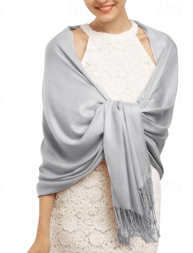  châles et étoles pashmina pour robe de soirée, écharpe pour femme, cadeaux de mariage, de demoiselle d'honneur