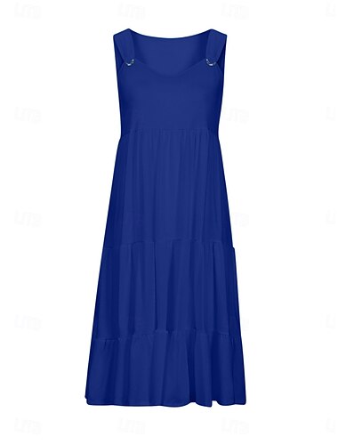  Mujer Mini vestido Vestido informal Vestido lencero Elegante Básico Casual Vacaciones Diario Ajuste regular Plano Sin Mangas Escote en Pico Negro Blanco Amarillo Rosa Verano Primavera