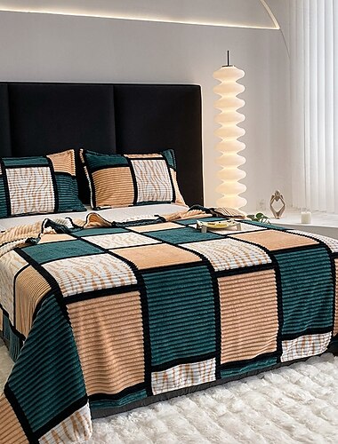  Blankets & Throws, Print Polyester / Flannel Toison Warmer Soft Comfy Blankets