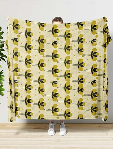  Couverture super douce de style géométrique, couvertures légères en flanelle, nouveauté, cadeaux chauds pour toutes les saisons, décoration de maison, grande couverture