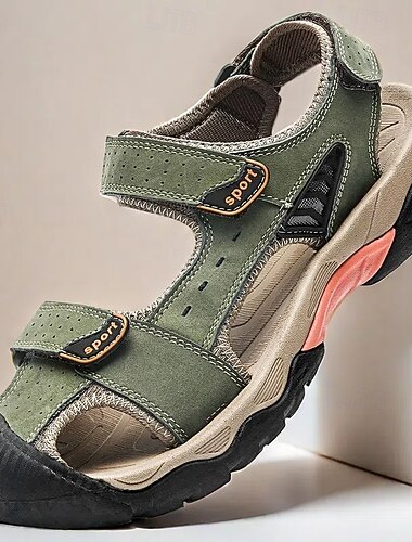  ανδρικά αθλητικά σανδάλια - αναπνεύσιμο σχέδιο με ανοιχτά δάχτυλα, ρυθμιζόμενοι ιμάντες, αντιολισθητική σόλα, άνετα παπούτσια πεζοπορίας για καλοκαιρινές περιπέτειες