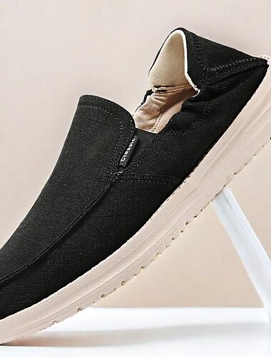  ανδρικά slip-on casual παπούτσια – άνετα και κομψά λινό αθλητικά παπούτσια που αναπνέουν για καθημερινή χρήση