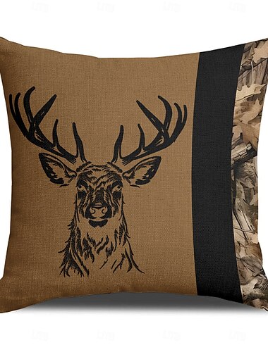  Vintage Tribal Rentier dekorative Wurfkissenbezug 1 Stück weicher quadratischer Couchkissenbezug Kissenbezug für Schlafzimmer Wohnzimmer Sofa Stuhl