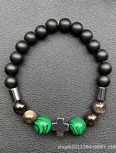 Glasperlen Totem-Serie Vintage Kunststoff Armband Schmuck 019-Sieben / 019-Modell 4 / 019-Modell 3 Für Festival