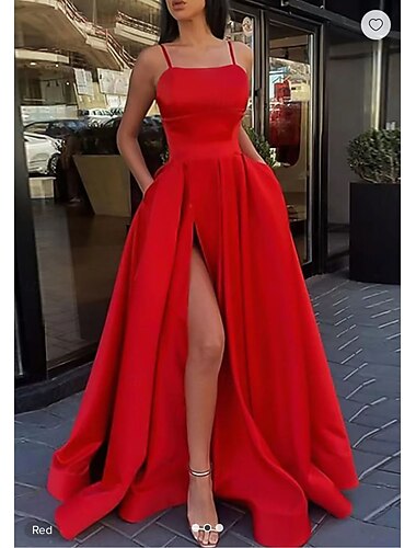  Ballkleid Abendkleid elegantes Kleid formelle Abendparty bodenlang ärmellos trägerlos Tasche Baumwolle rückenfrei mit Falten 2025